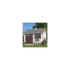 Colonial Pinehurst 10 ft. W x 10 ft. D Wooden Storage Shed