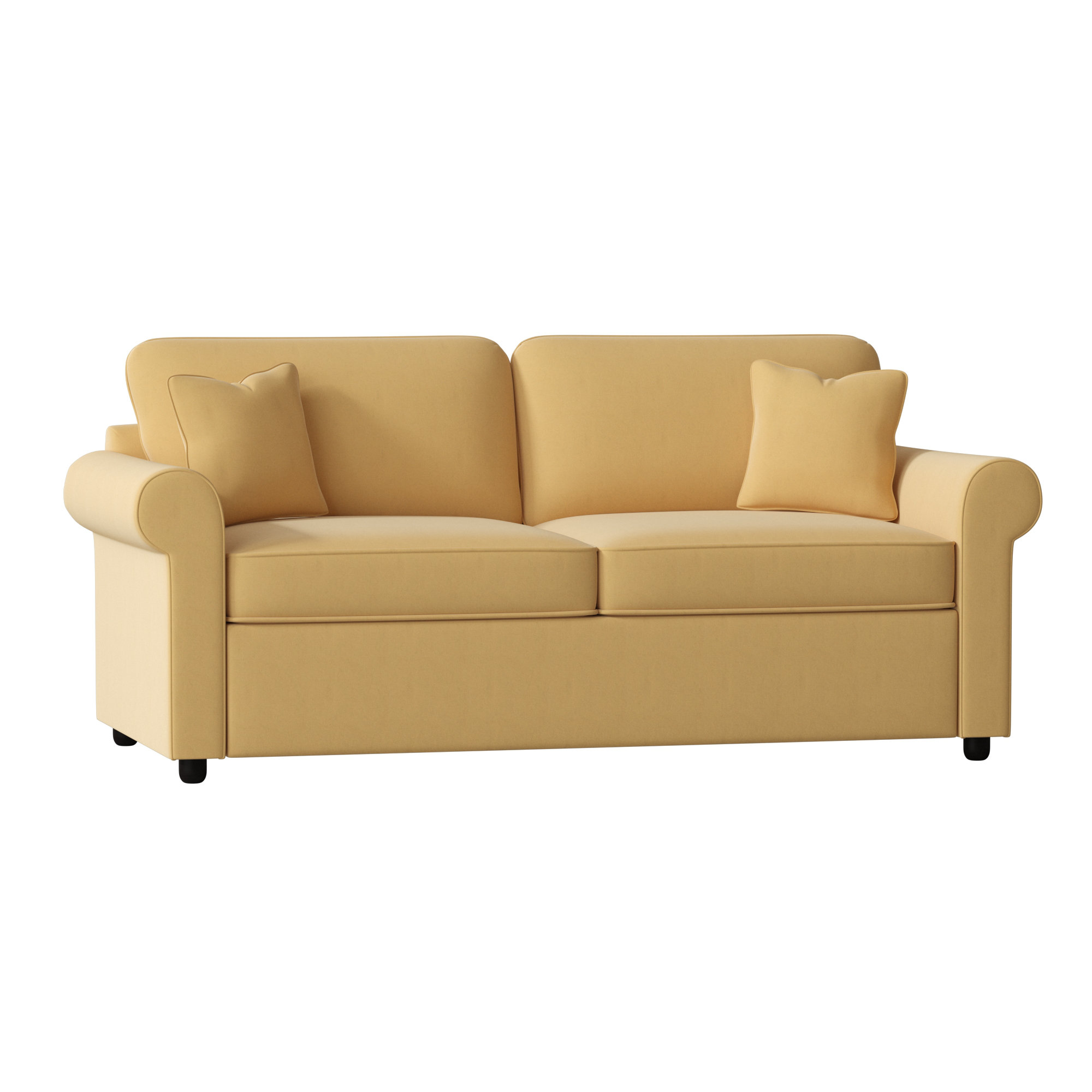 Wayfair Custom Upholstery 82 Rolled Arm Sofa Bed Reviews Rolled Arm Sofa Bed