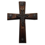 Rustic Cross Wall Decor Wayfair