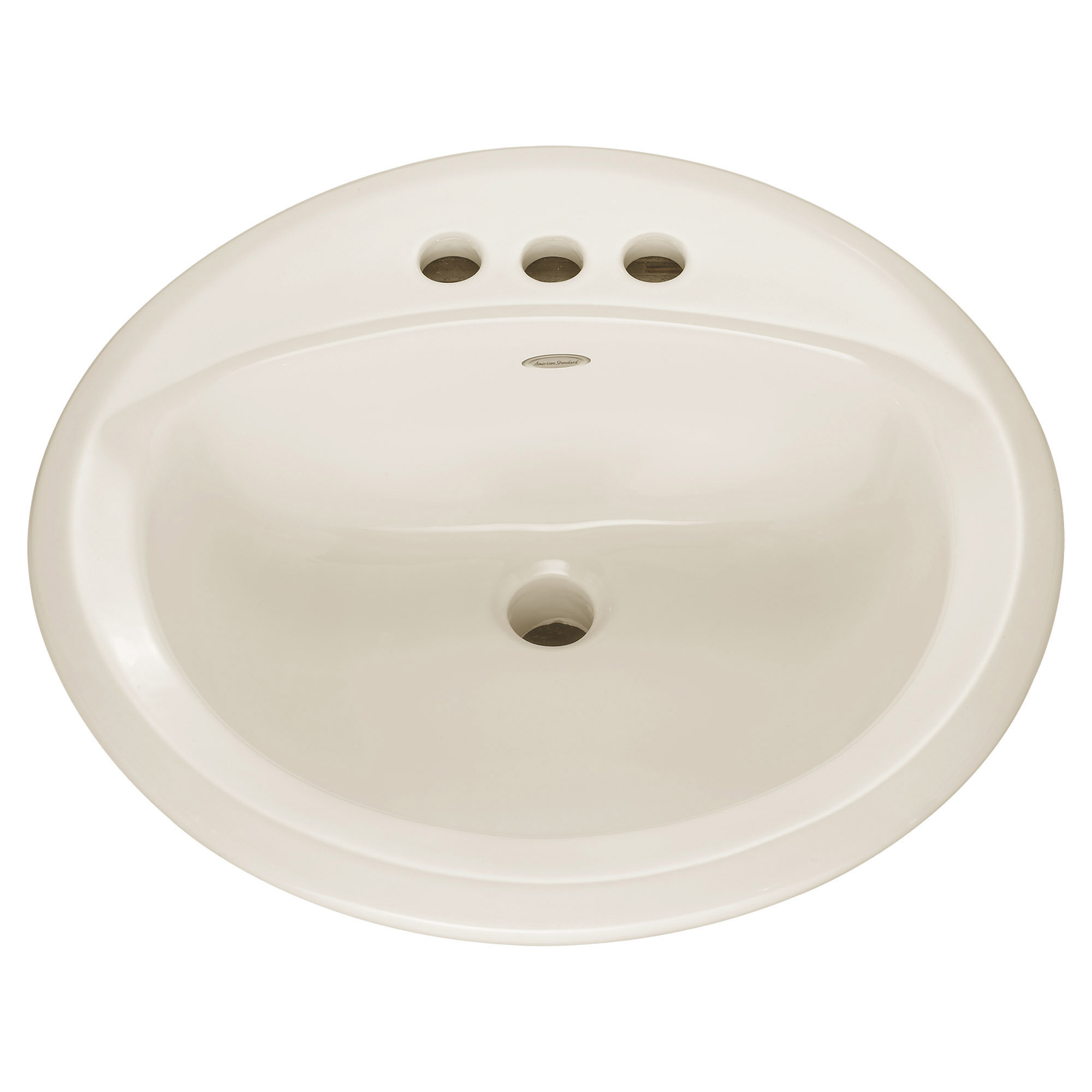 Rondalyn Ceramic Circular Drop In Bathroom Sink With Overflow 