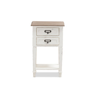 Go to store & view more images Cirebon Weathered 2 Drawer Nightstand by Gracie Oaks