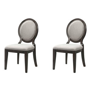 Suzann Round Fabric Side Chair (Set of..
