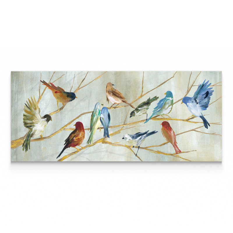 Alcott Hill Spring Migration Oil Painting Print On Wrapped