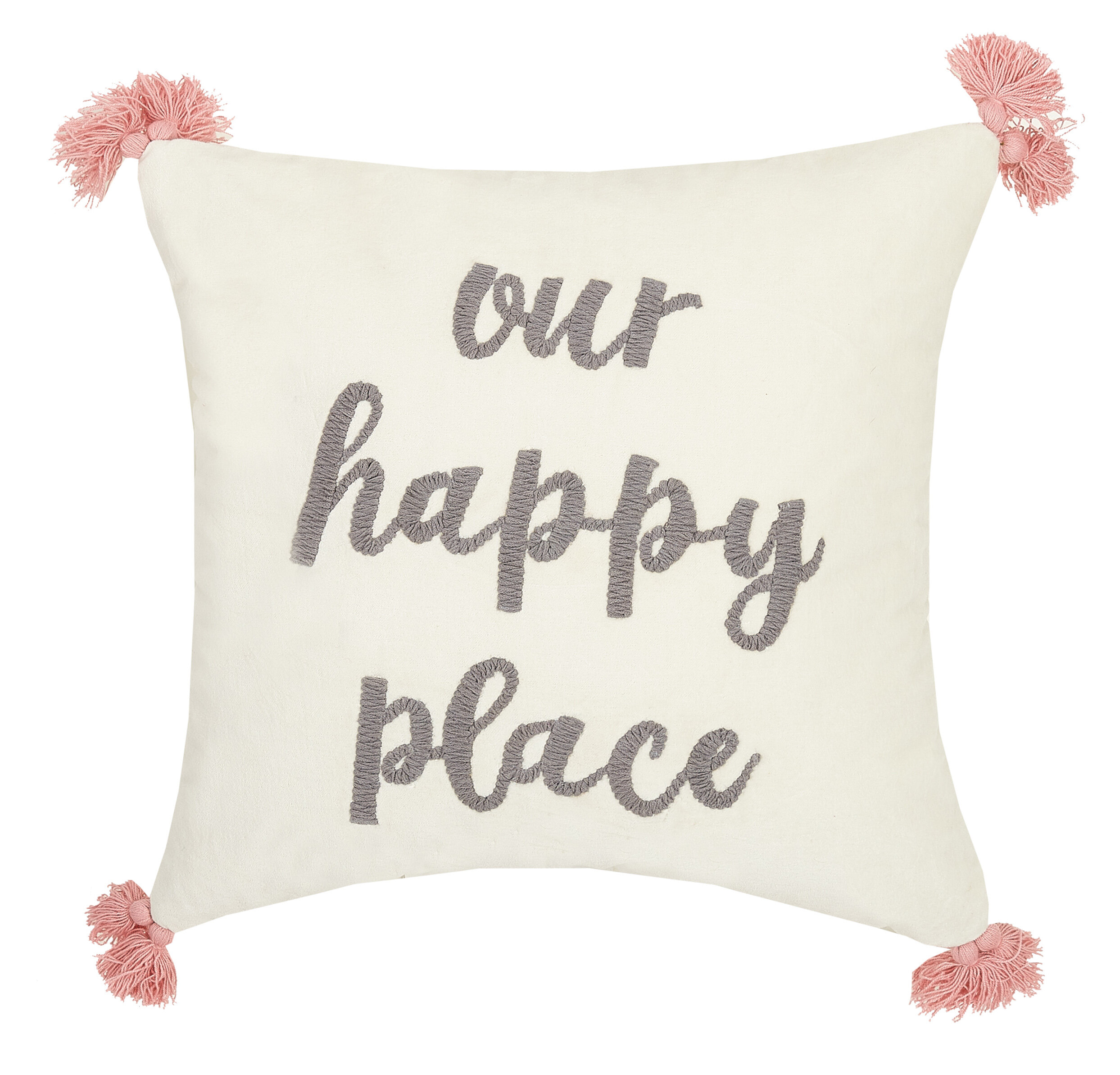 happy place pillow