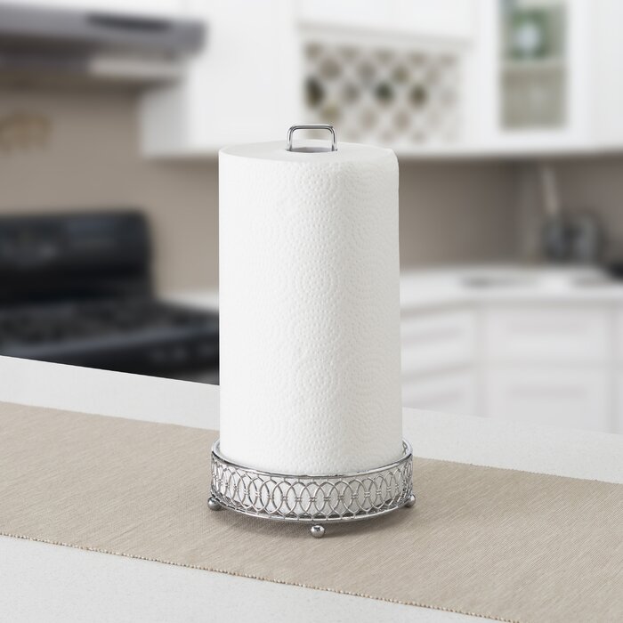 Charlton Home Sherburn Free Standing Paper Towel Holder Reviews