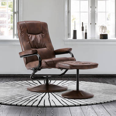 cashanti manual recliner with footstool