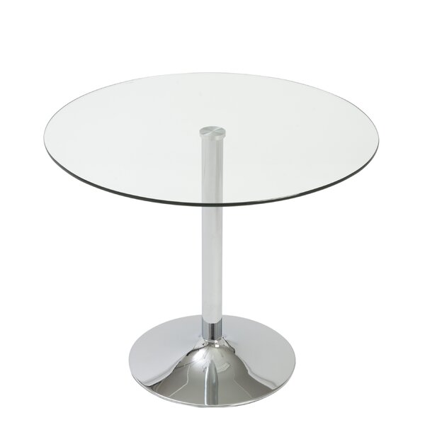 36 In Round Glass Dining Table Wayfair