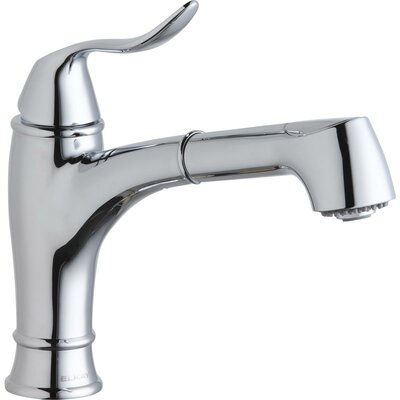 Explore Pull Out Bar Faucet With Side Spray Elkay Finish Chrome