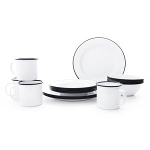 Starter 16 Piece Dinnerware Set, Service for 4