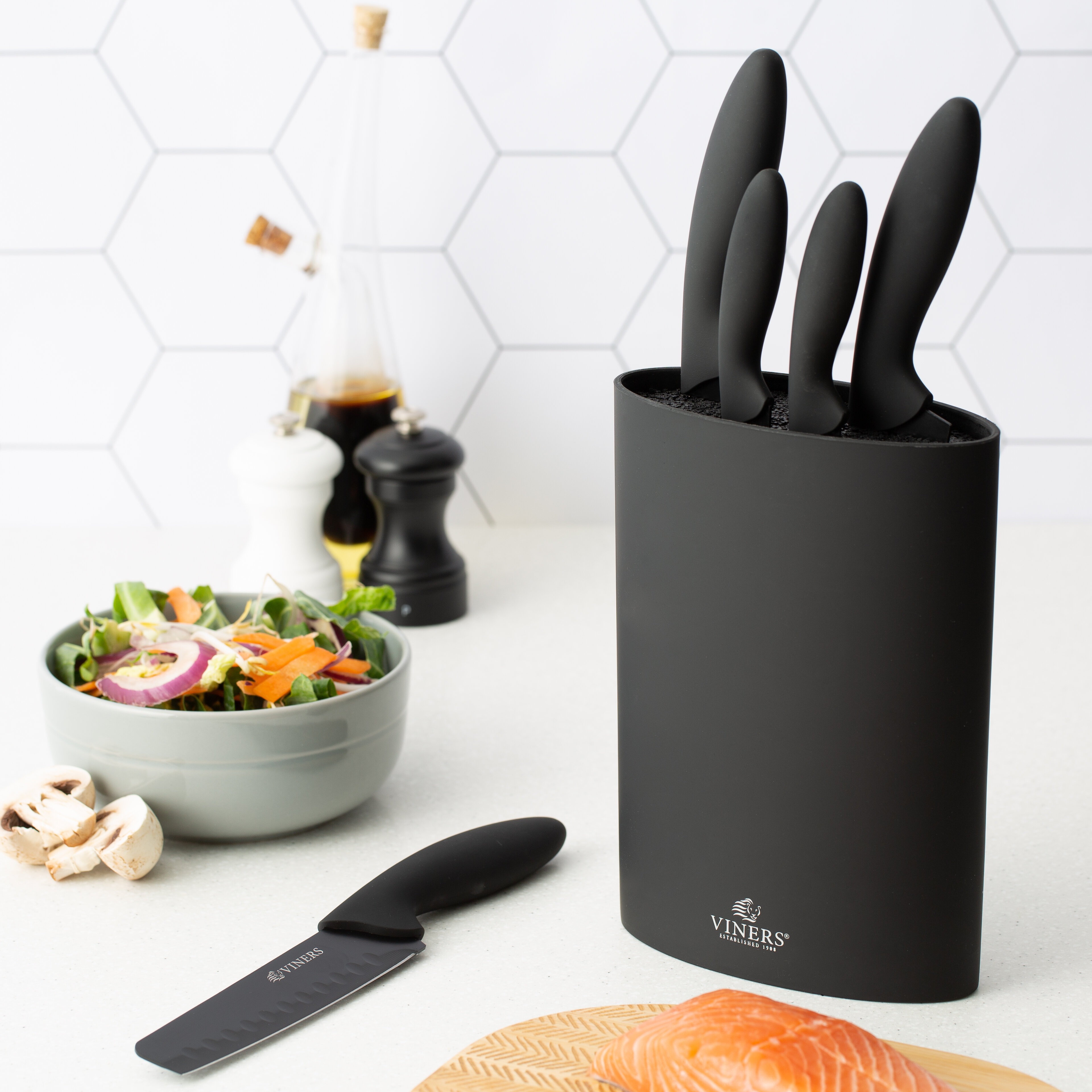 viners 5 piece knife set