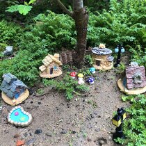 20pcs Resin Craft Mini Duck Figurines Fairy Garden Supplies Micro Landscape DIY 