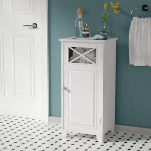 Go to store & view more images Roberts Floor Cabinet with 1 Door Accent Cabinet by Rosecliff Heights