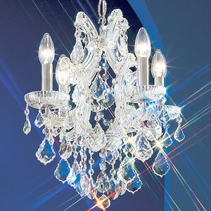Maria Thersea 4-Light Crystal Chandelier