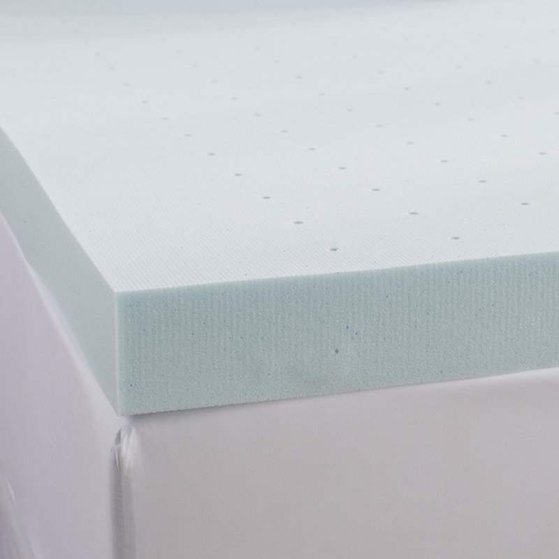Wayfair Basics 4 Gel Memory Foam Mattress Topper Reviews Wayfair