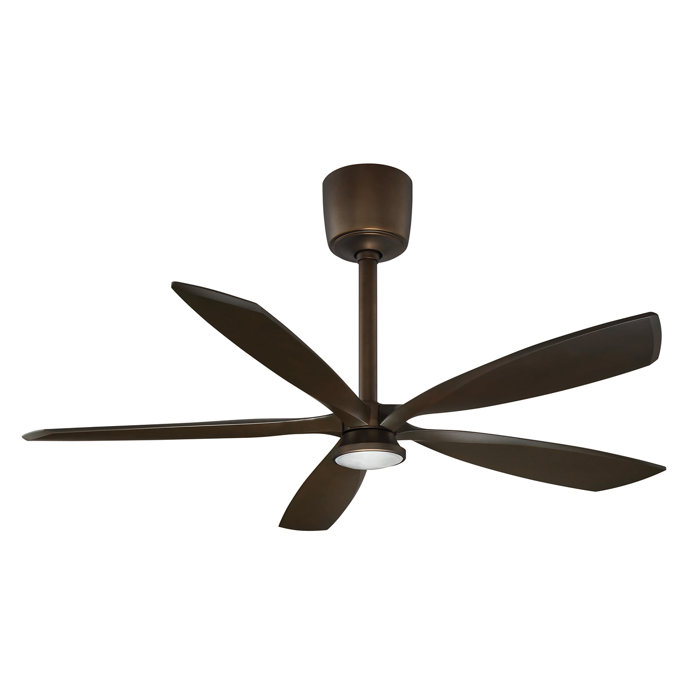 Red Barrel Studio 54 Damm 5 Blade Ceiling Fan With Remote