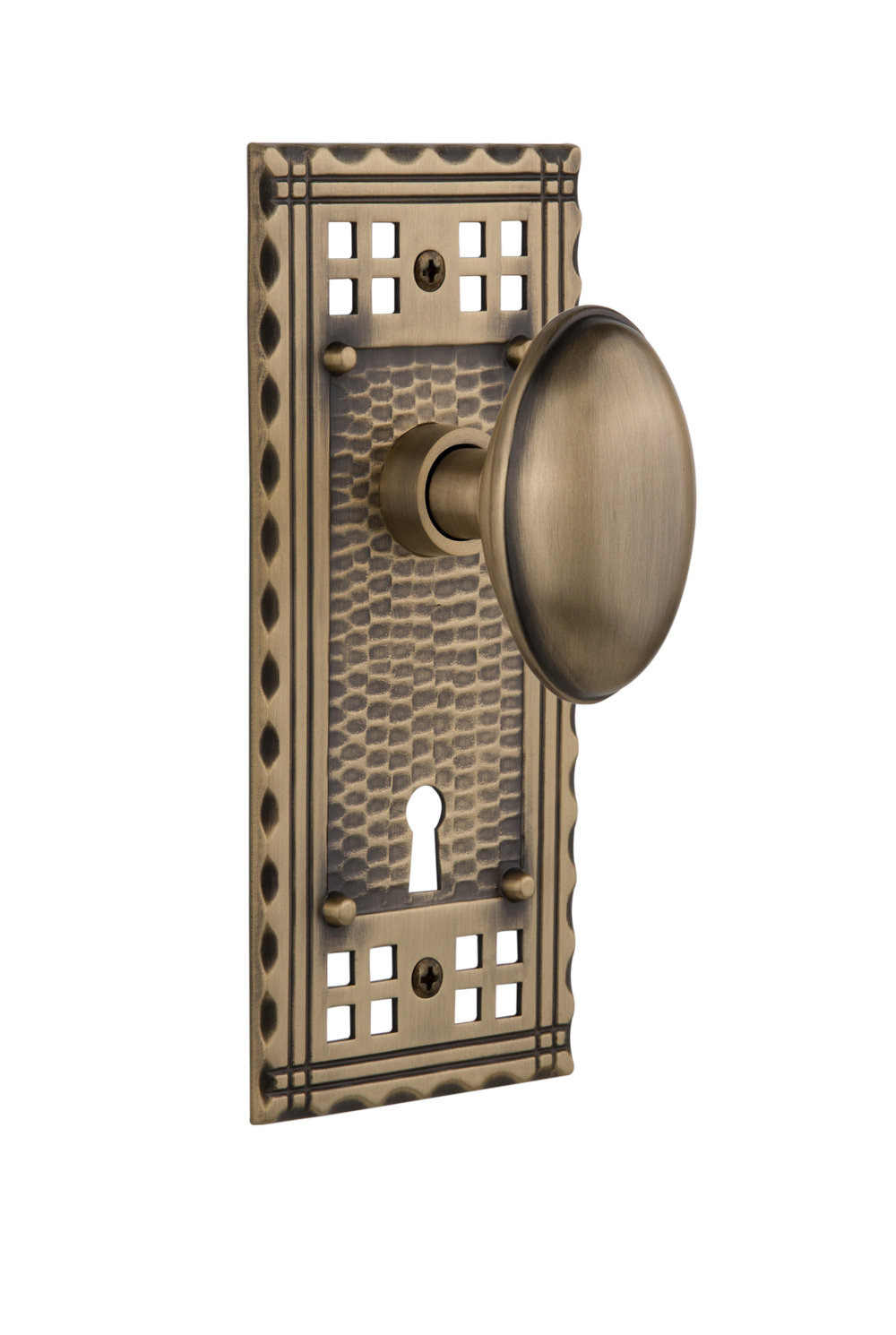 Nostalgic Warehouse Homestead Double Dummy Door Knob With Keyhole