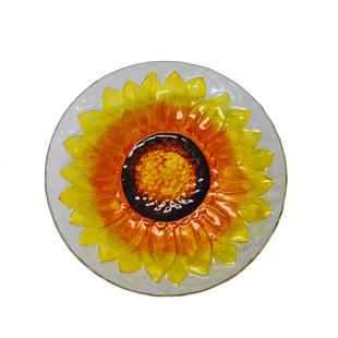 sunflower decorative plates