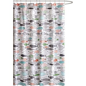Albany Cotton Printed Shower Curtain