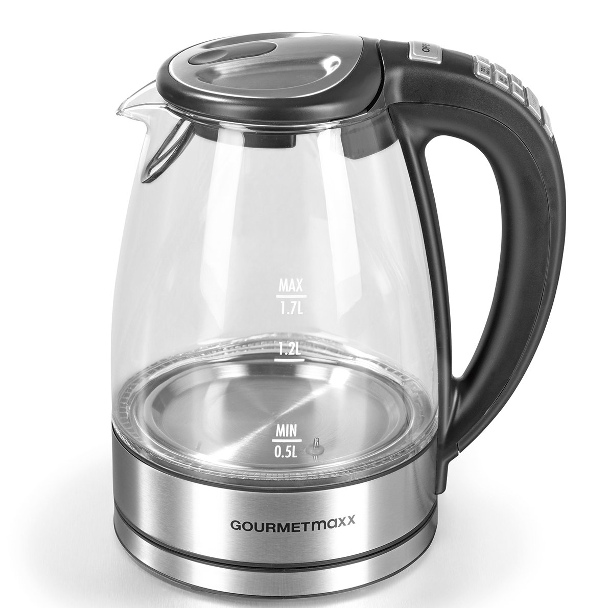 DIY Kettles GOURMETmaxx Electric GOURMETmaxx Electric Illuminating LED
