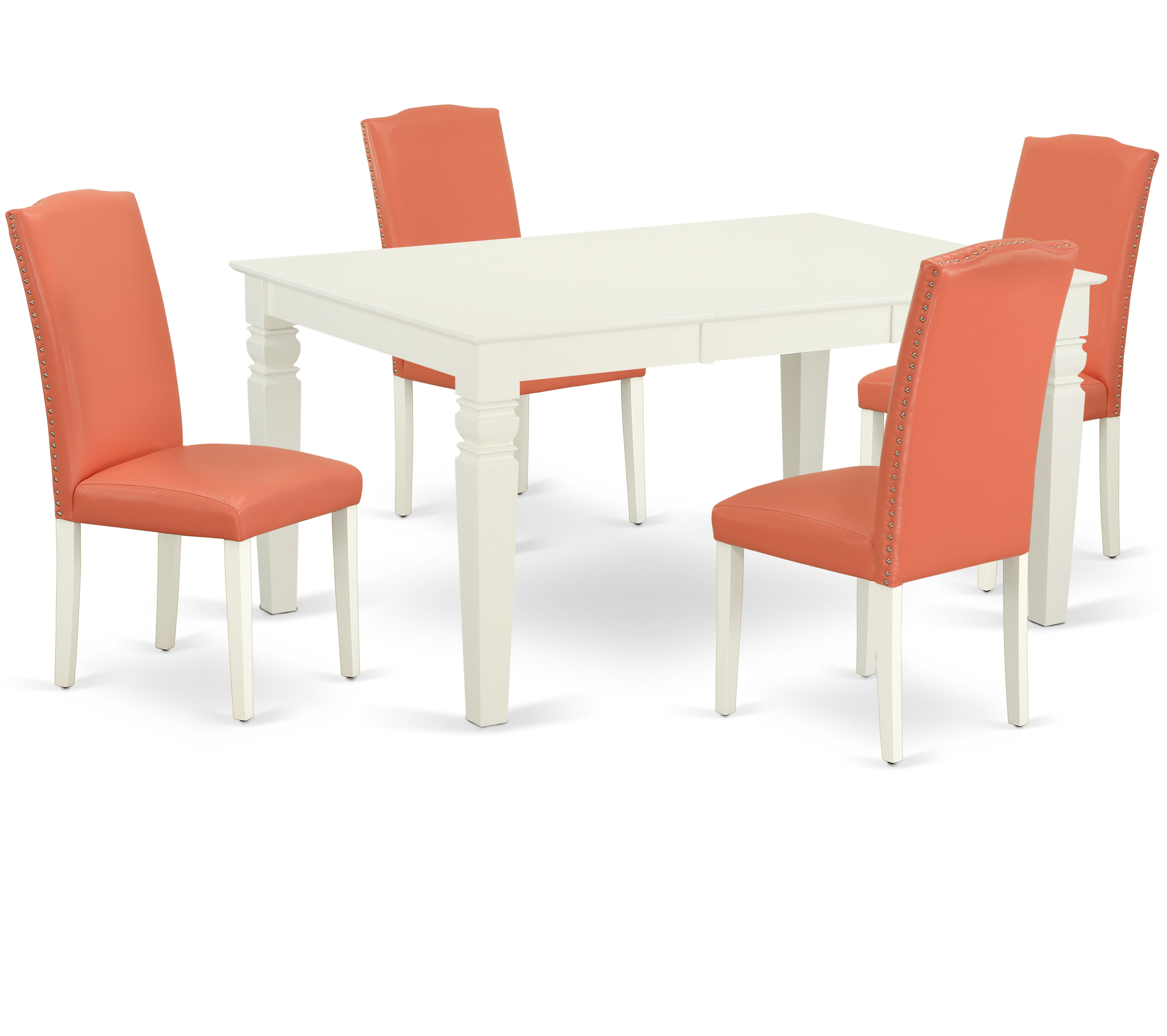 Winston Porter Nallely 5 Piece Extendable Solid Wood Dining Set Wayfair