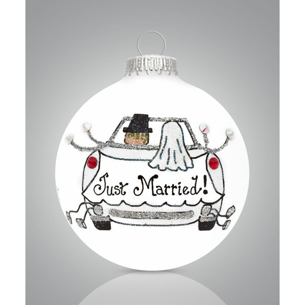 Just Married Ornament | Wayfair