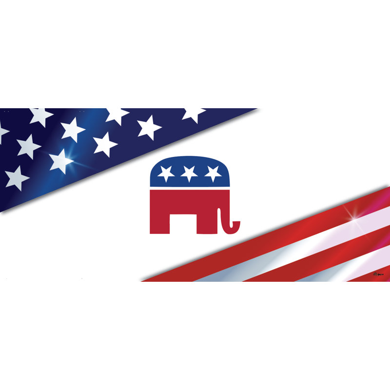 The Holiday Aisle Republican Door Mural Wayfair