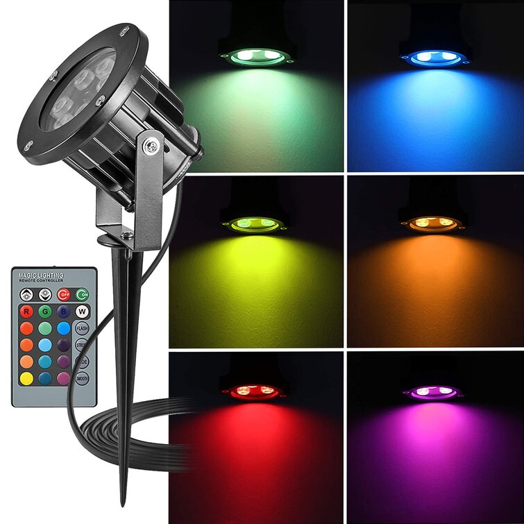 Flag Pole Led Lights 3M Solar Powered 8 x Different Modes RGB Colour Changing 