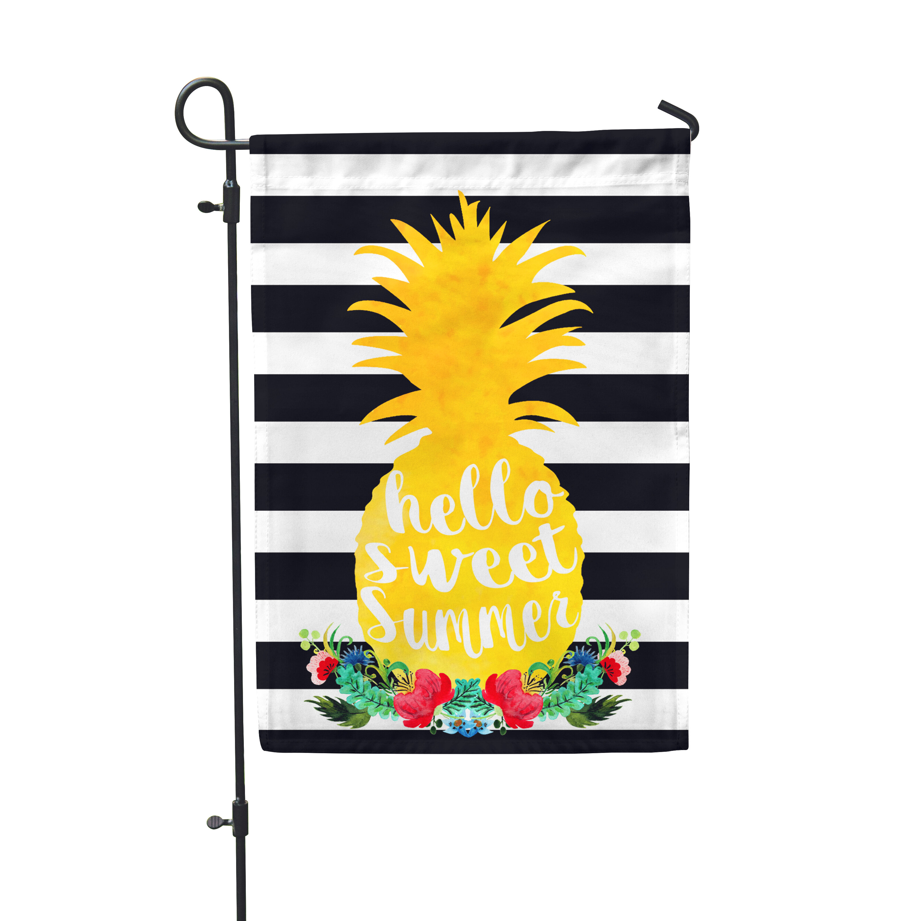 New Fall Yard Flags Pineapple Welcome 28/" x 40/" Breeze Art Solar Silk Polyester 