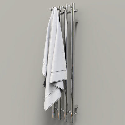 Electric Towel Warmer for Bathroom, Heated Towel Rack With Timer