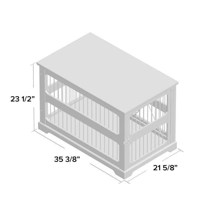 slide aside dog crate