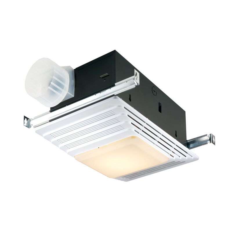 Broan 80 Cfm Bathroom Fan With Light And Heater Wayfair