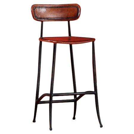 fortunata solid wood bar stool