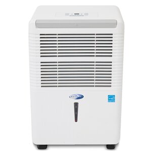 Energy Star 50 Pint Portable Dehumidifier with Casters