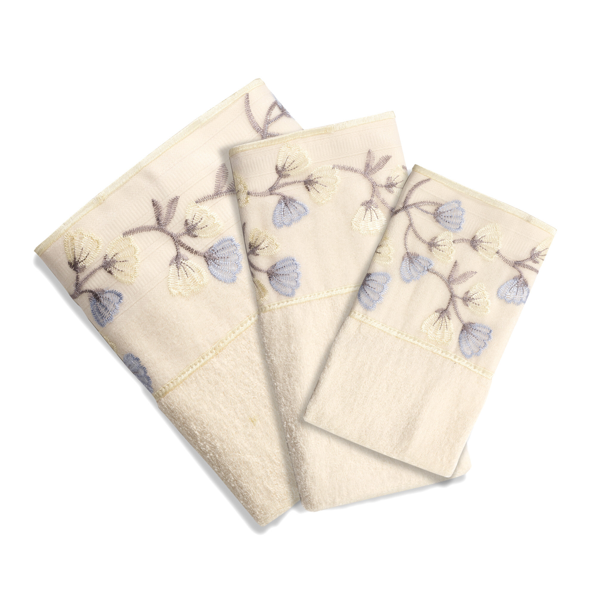 One Allium Way Wiegand Piece Cotton Bath Towel Set Wayfair