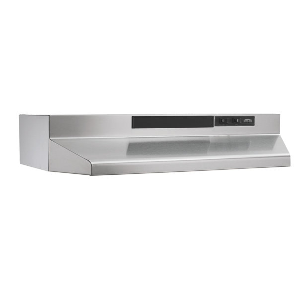 Broan 24 F40000 Series 190 CFM Convertible Under Cabinet Range Hood & Reviews | Wayfair 24 F40000 Series 190 CFM Convertible... 