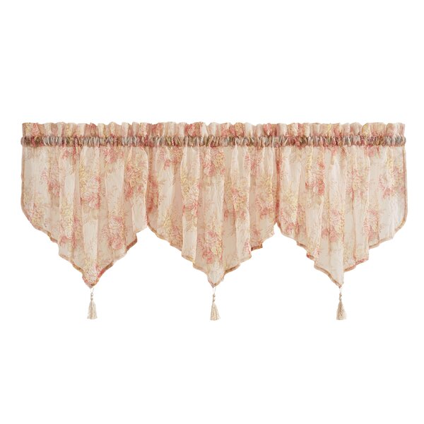 Lace Swag Pair Valance and 84/" Panels White and Ivory Sheer Divine Livingroom