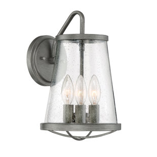 Best Regan 3-Light Outdoor Sconce By Beachcrest Home Outdoor Lighting Regan 3-Light Outdoor Sconce By Beachcrest Home Outdoor Lighting