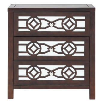 Infinityfurnitureimport Immanuel Diamond Mother Of Pearl Chest Wayfair