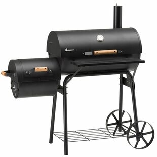 Landmann Tennessee Barbecue Offset Charcoal Smoker And Grill By Symple Stuff