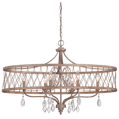 West Liberty 6 Light Drum Chandelier