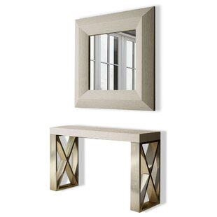 Clemens Console Table And Mirror Set By Brayden Studio