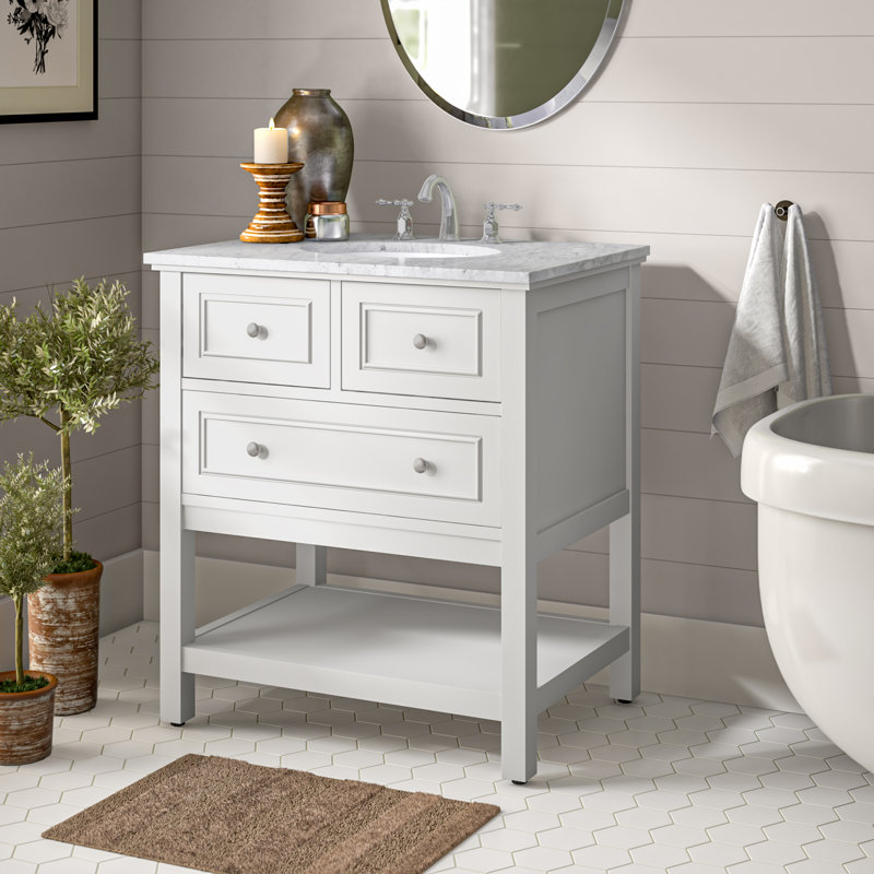 Charlton Home Trimble 30 Single Bathroom Vanity Set Reviews Wayfair