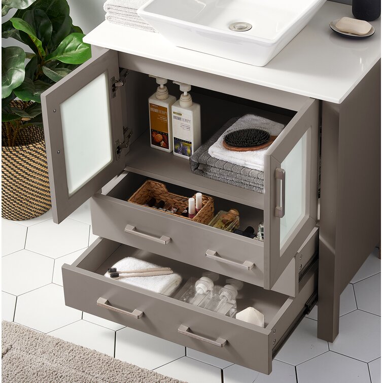 Latitude Run Aquanette 24 Single Bathroom Vanity Set Wayfair