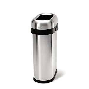 Stainless Steel 13 Gallon Trash Can