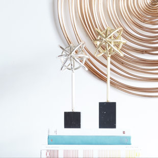 Gold Table Top Decor Wayfair Contemporary Table Top Décor Sculpture