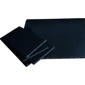 5 Piece Slate Cheeseboard Set