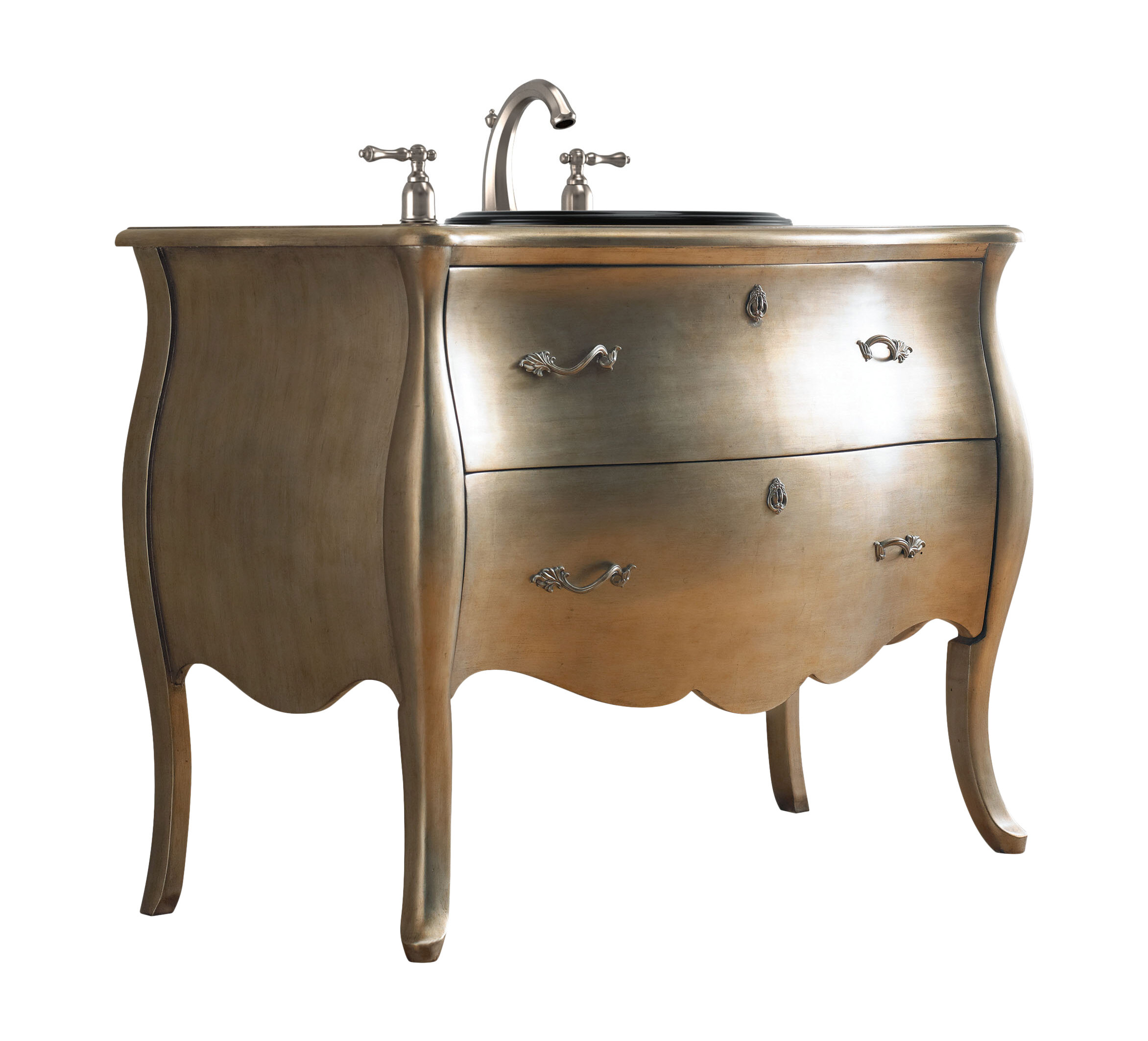 Cole Company Designer Series 47 Carrington Bombe Chest Vanity Base Wayfair