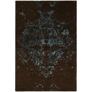 Kassie Brown and Blue Area Rug