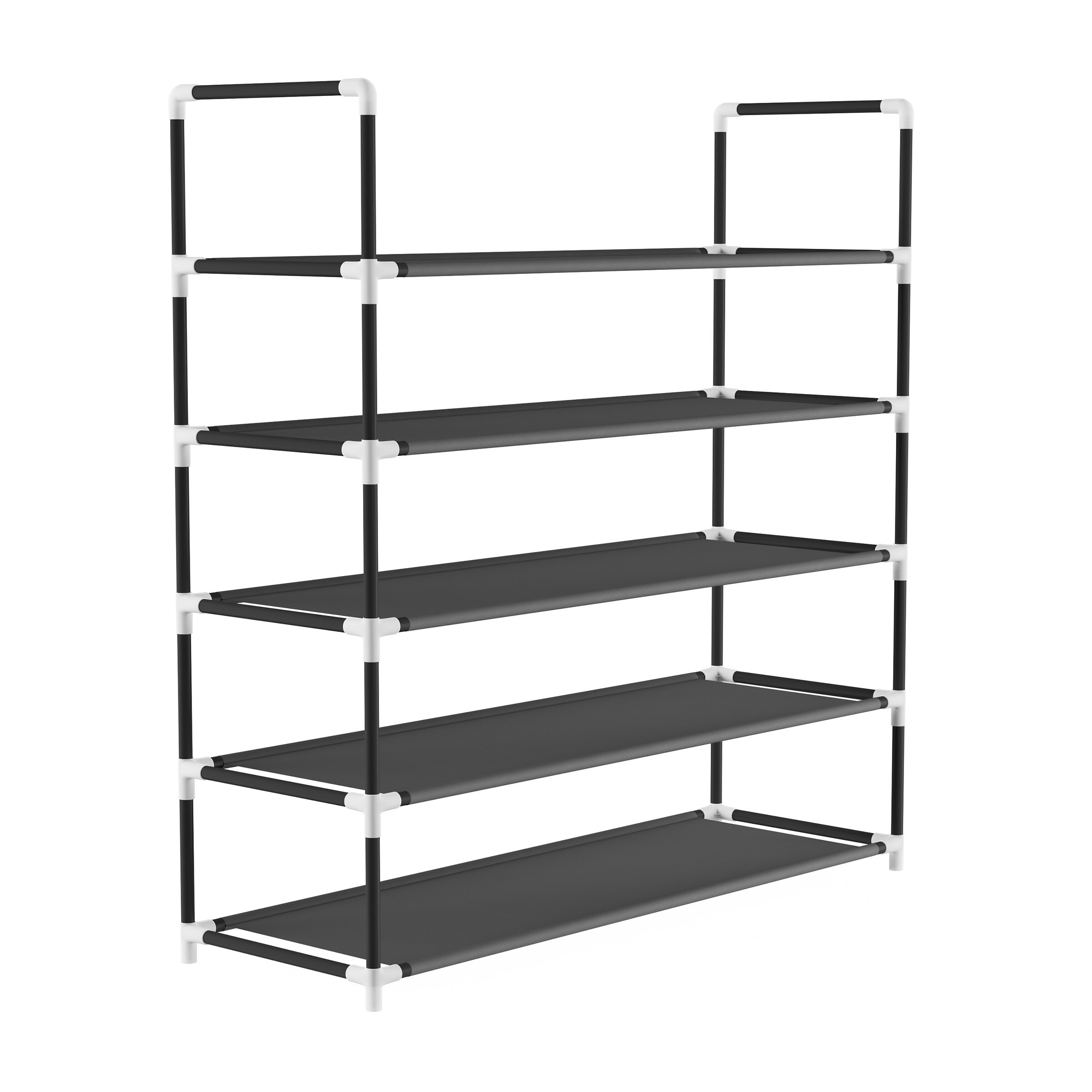 Rebrilliant 5 Tier 20 Pair Shoe Rack Reviews Wayfair