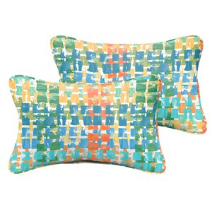Momea Indoor/Outdoor Lumbar Pillow (Set of 2)